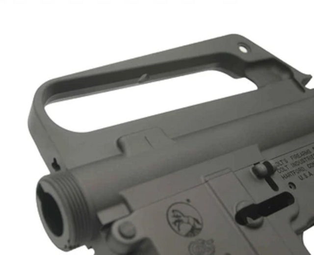 未使用 アングリーガン アルミ削り出し COLT M16A2 レシーバー Angry Gun COLT 723 / 733 M16 A2 CNC アッパー & ロワー