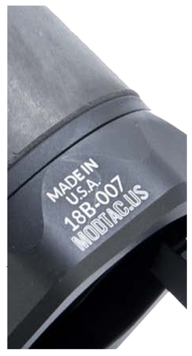 ANGRY GUN M-RACタイプ カーボンサプレッサーシールド 6.5inch APFG