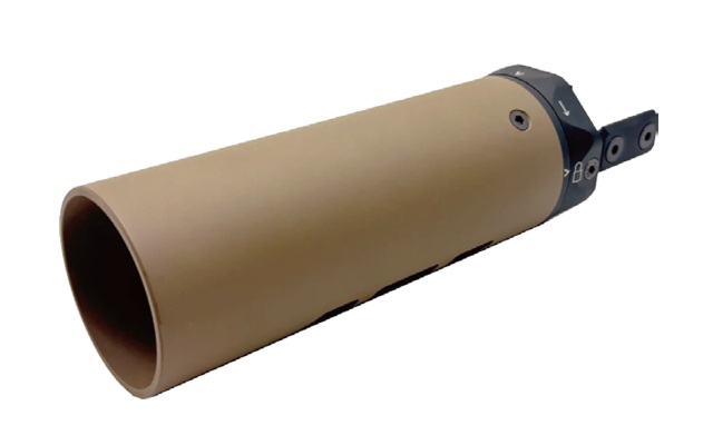 ANGRY GUN M-RACタイプ カーボンサプレッサーシールド 6.5inch APFG