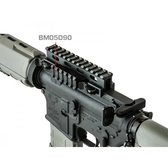 実物】LION GEARS 5スロット 90° アングルマウント BK