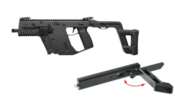 Bow Master スティールチャージングハンドル KRYTAC Kriss Vector GBB対応