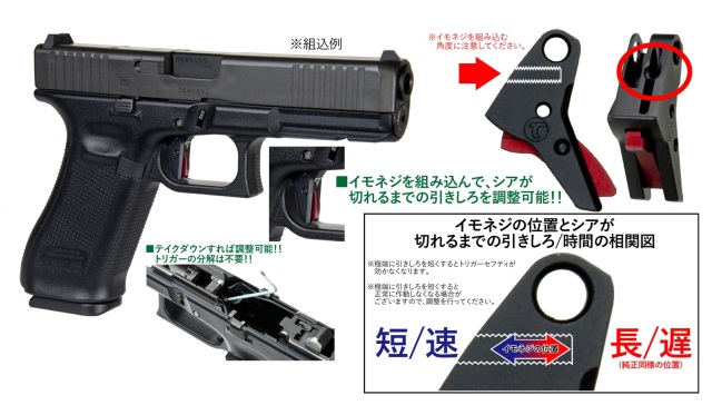 Bomber Airsoft Alpha Competition W/TTI Trigger jobタイプ カスタム