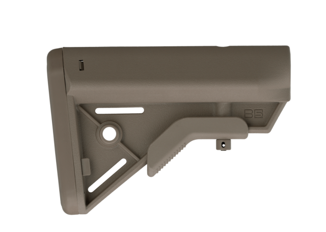 実物 中古 B5 SYSTEMS Bravo Stock MIL-SPEC 黒