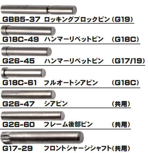 COWCOW 東京マルイ グロック17 G17 ステンレスハンマーセット(C) COWCOW マルイ グロック17/グロック19/ ステンレスハンマー