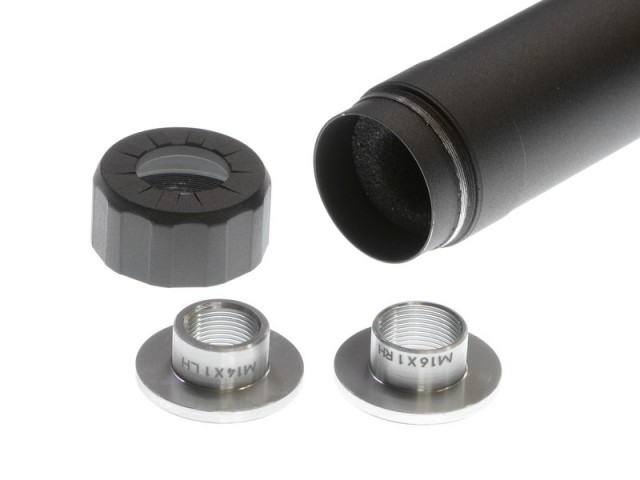 WA　スネークマッチ用サプレッサー　14m 正ネジ セラコート版！！ WA スネークマッチ サプレッサー MGS3 メタル