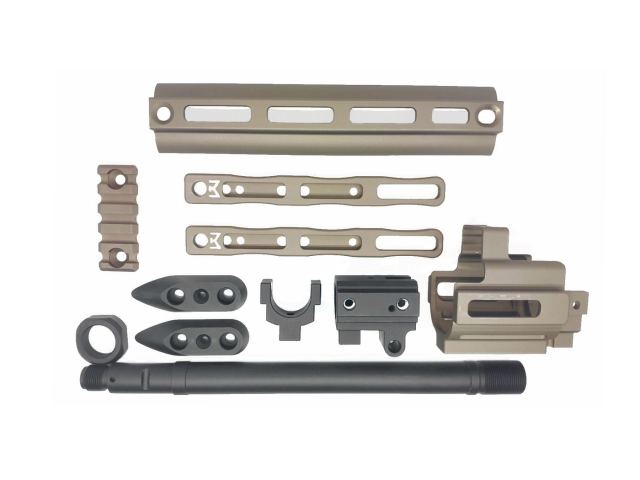 Airsoft Artisan PMMタイプ SCAR 16/17ピカティニーアップグレード