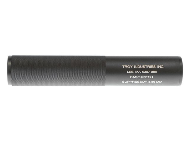 CloneTech TROY型 5.56 SPRサイレンサー/38*213mm 14mm逆ネジ対応