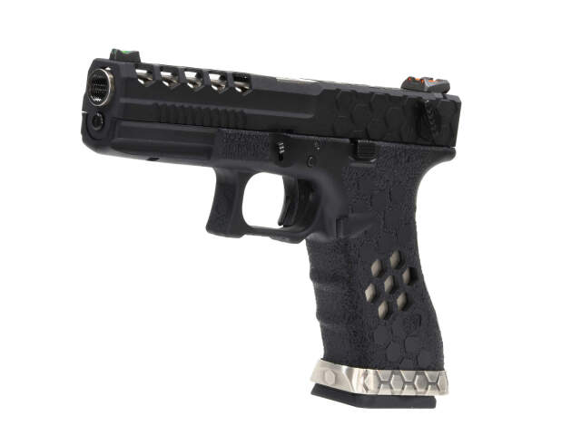 AW CUSTOM TM ガスガン ブラック/シルバー