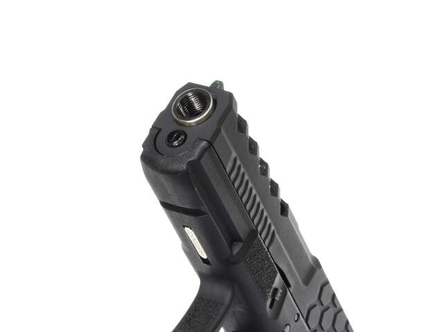 ☆取り寄せ☆AW CUSTOM VX0201 G18-TYPE Hex-Cut GBB (Black