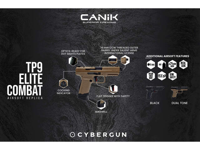 ☆取寄せ☆【JPバージョン】 WE/CyberGun Canik SAI TP9 Elite