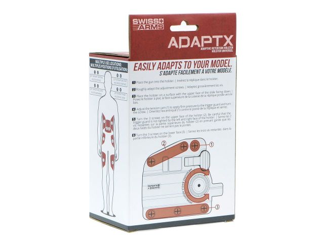 CyberGun SwissArms Universal ホルスター ADAPT-X (BK/Coyote
