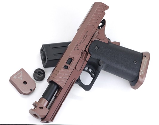 DOUBLE BELL TTI SAMD VIPER GBB ハンドガン BROWN Co2Ver【304-1】