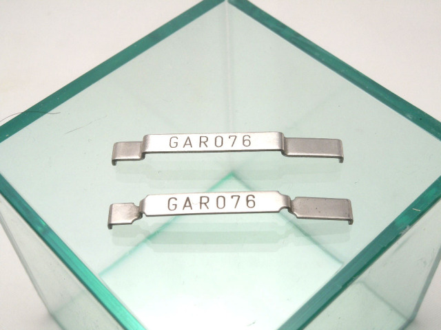 GUARDER マルイ/KJグロック用シリアルナンバータグ（GLK-18/GLK-108）