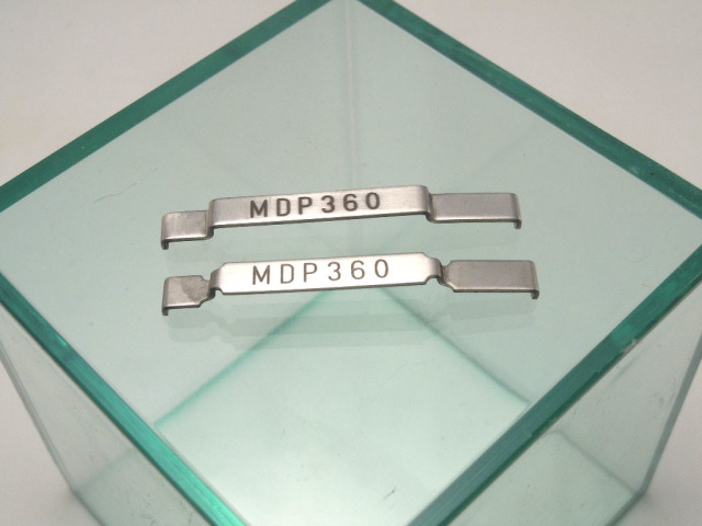 GUARDER マルイ/KJグロック用シリアルナンバータグ（GLK-18/GLK-108）