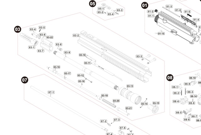 RA-TECH RAG-WE-258 M14ウッドストック　セン RA-TECH WE M14用 リアルウッドストック SEN材仕様 （RAG-WE-258）