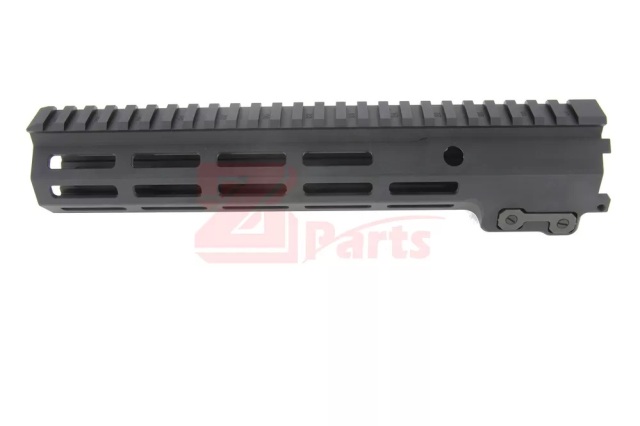 Z-Parts MK16 アルミCNC ハンドガード 10.5インチ (Black) GHK M4