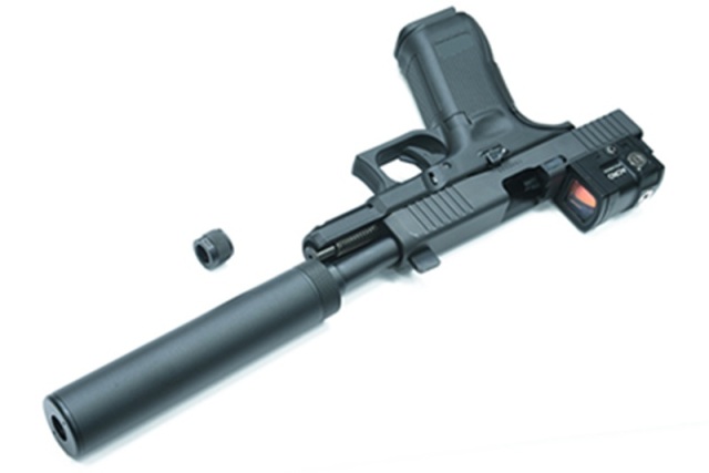 GUARDER Glock45 スライド専用 スティールアウターバレル Tactical