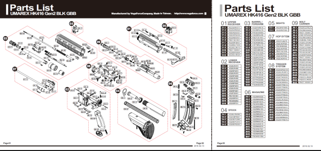 VFC M4/HK416GBBR共通 30連スペアマガジン (V-MAG V3) TAN