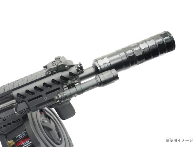 ITP JKAモジュラーサプレッサー (23mm正ネジ) 【BK/FDE】