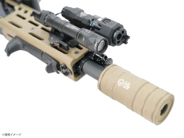 ITP JKAモジュラーサプレッサー (24mm正ネジ) 【BK/FDE】