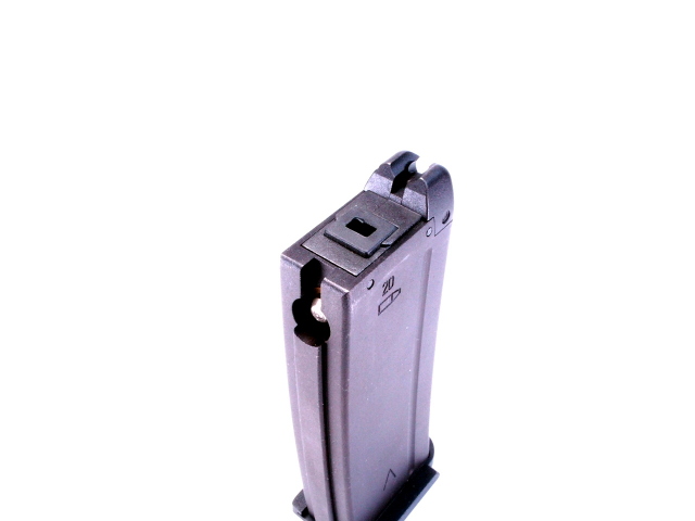 KSC MP7A1 GBBシリーズ用 スペアマガジン 20連 ショートマガジン