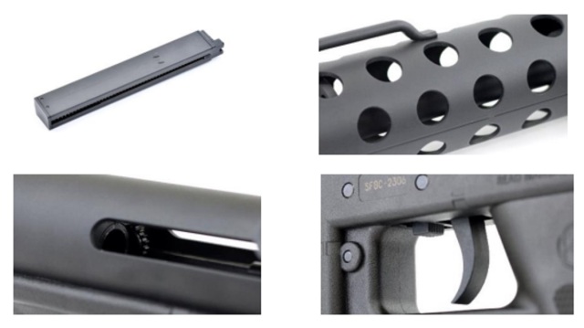 KTC KG-9 (TEC-9) オープンボルト ガスブローバック ガスガン