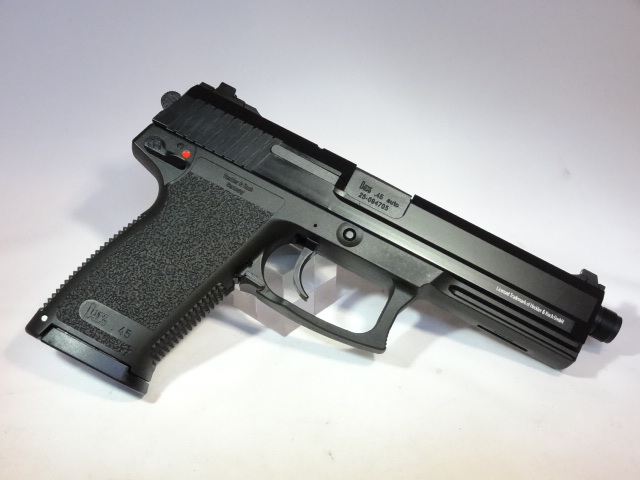 KSC Mk23 SOCOM ガスブローバックガン ブラック 付属品あり KSC HK mk23 SOCOM Co2ガスブローバックガン レビュー
