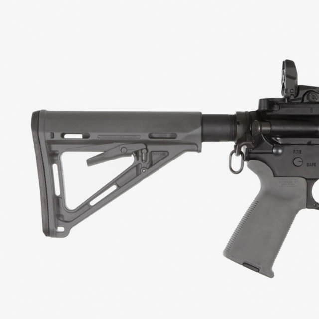 実物】 MAGPUL MOEカービンストック Mil-Spec AR15/M16用 (BK/GRY)
