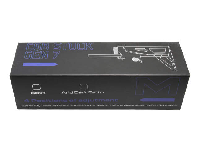 UC Maxim CQB Gen.7 ストック For VFC/GHK/MWS (Black)