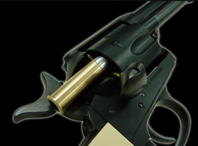 【マルシン】コルトSAA.45 ブラックHW Xカートリッジ マルシン コルトS.A.A.45ピースメーカー・Xカートリッジ