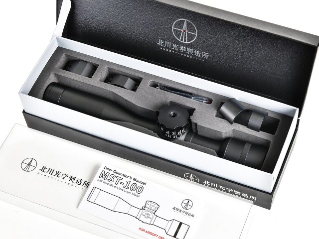 北川光学製造所 U.S.OPTICS型ライフルスコープ MST-100 5.8x Fixed Mil-Dot