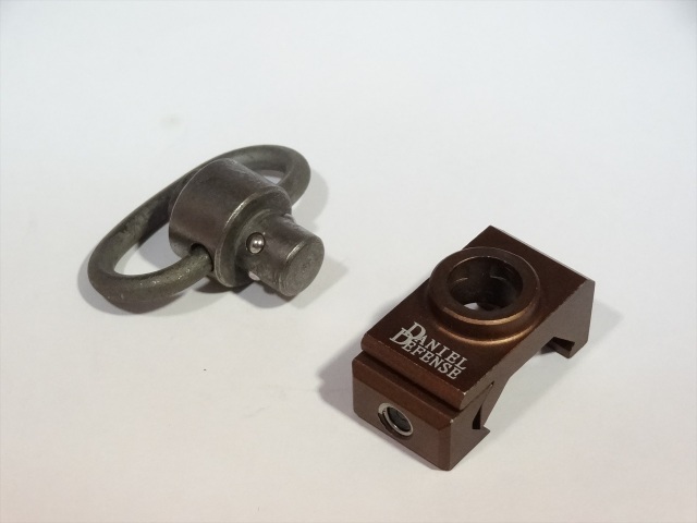 PRO&T ダニエルディフェンスタイプ スリングスイベルマウント (20mm