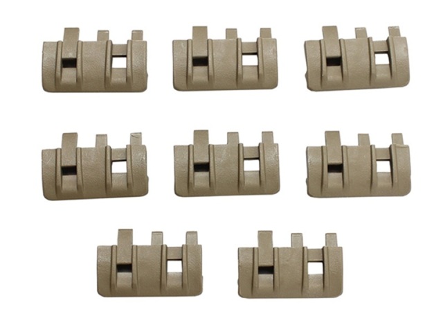 デッドストック品】MAGPUL-PTS XTM レイルパネルセット 8pcs DE
