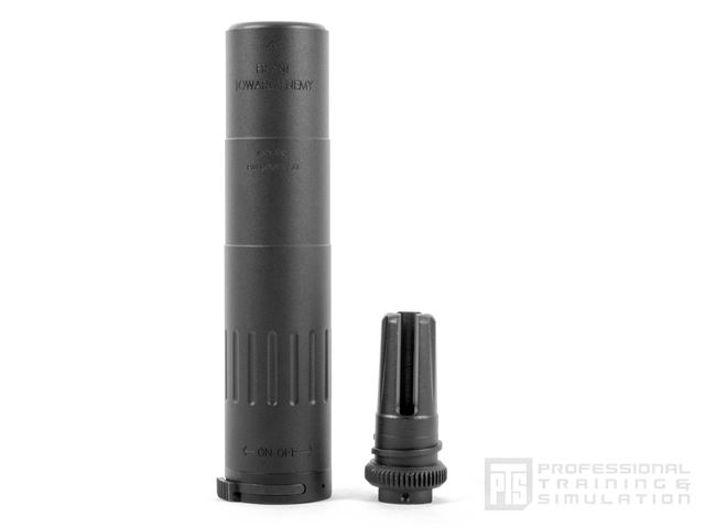 PTS MK18SD Mock Suppressor/51T フラッシュハイダー付属14mm逆ネジ