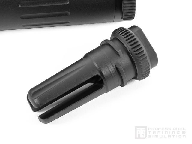 PTS MK18SD Mock Suppressor/51T フラッシュハイダー付属14mm逆