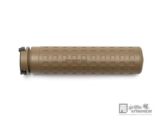 PTS Griffin M4SD II Mock QDサプレッサー/168mm (non-US ver) 【BK/DE】