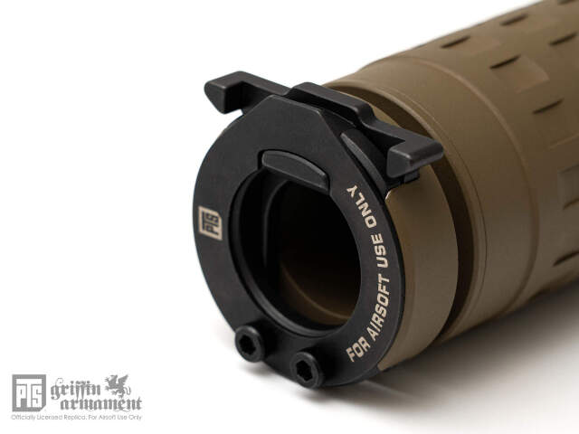 PTS Griffin M4SD II Mock QDサプレッサー/168mm (non-US ver) 【BK/DE】