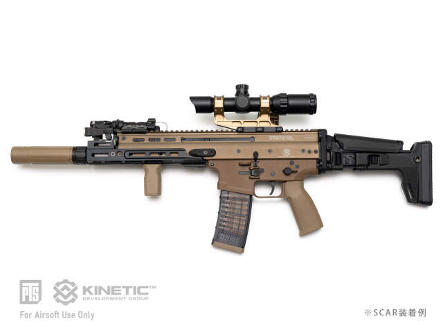 PTS Kinetic SAS SCARアダプターストックキット/Alum Alloy version