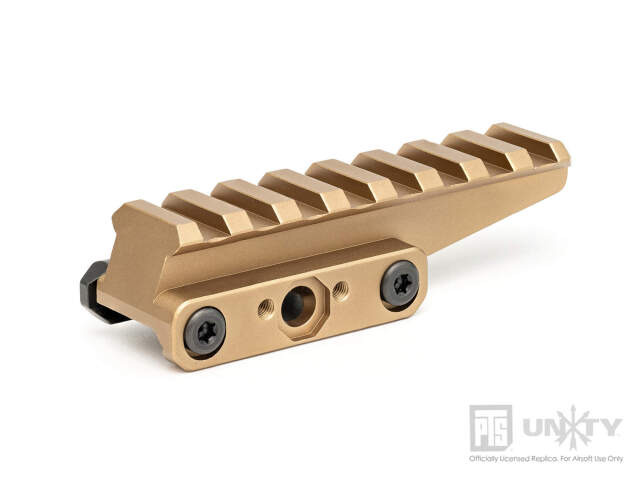 PTS UnityTactical FAST Riser ドットサイトライザーマウント (FDE)