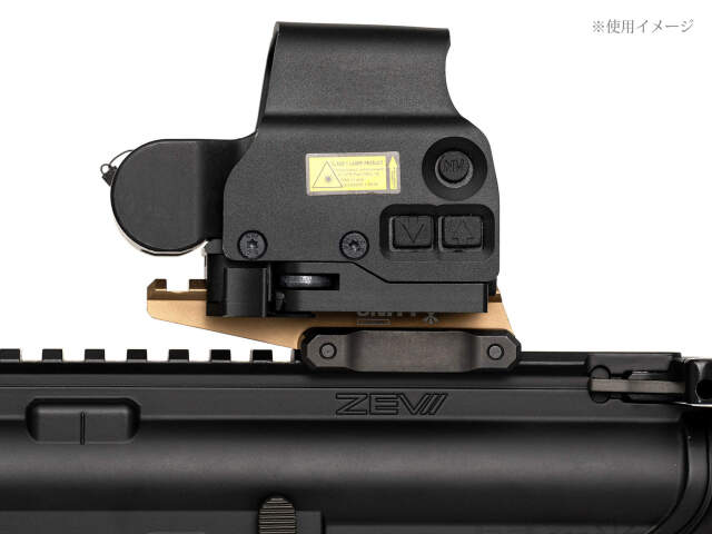 PTS UnityTactical FAST Riser ドットサイトライザーマウント (FDE)