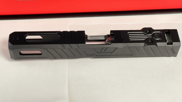 ☆送料無料☆PTS ZEV Omen マルイG17用スライドキット/Leupold DP-PRO用