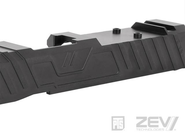 ☆送料無料☆PTS ZEV Omen マルイG17用スライドキット/Leupold