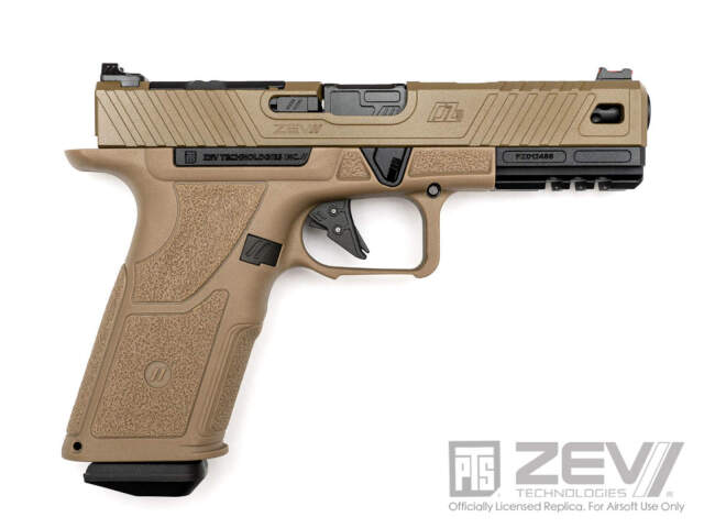 ☆送料無料☆PTS ZEV OZ9 GBB ハンドガン (STD) Dark Earth
