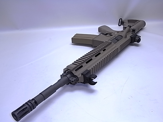 ☆送料無料☆【NPAS】 WE HK416D GBB V3 TAN （オープンボルトVer.）
