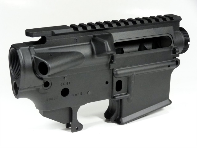RA-TECH/SDP 鍛造アルミレシーバーセット WE M4 GBB用 BK （FN M16A4