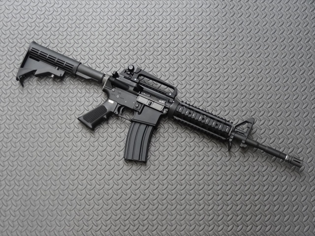 ☆送料無料☆【NPAS】 WE M4 RAS GBB BK （鍛造レシーバーVer.）