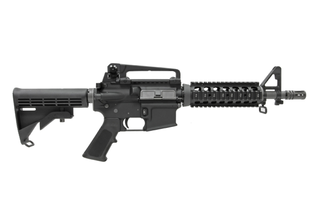 ☆送料無料☆【LV2カスタム】WE M4 CQB GBB BK（オープンボルト