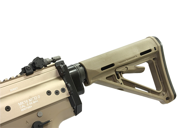 RA-TECH WE SCAR GBB対応 M4 リトラクタブルバットストックアダプター