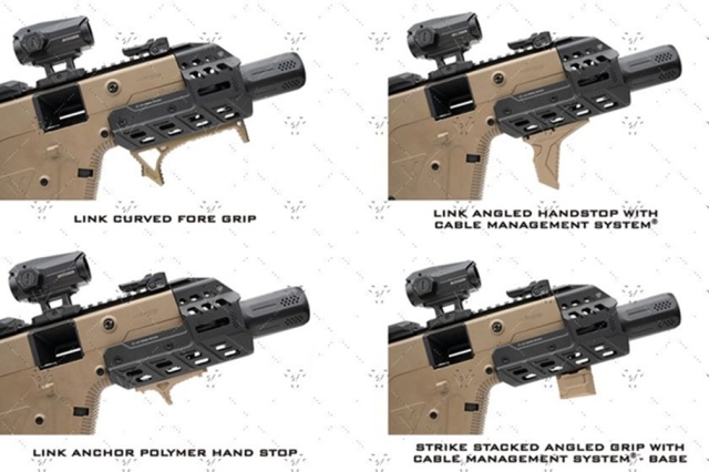 実物】Strike Industries Kriss Vector SDP ハンドガード BK (S05-065)