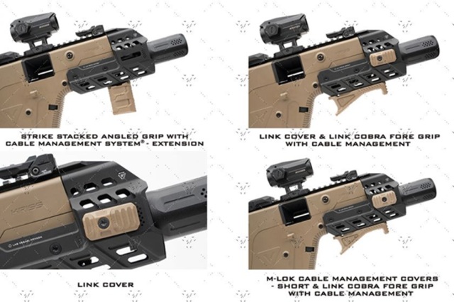 実物】Strike Industries Kriss Vector SDP ハンドガード BK (S05-065)